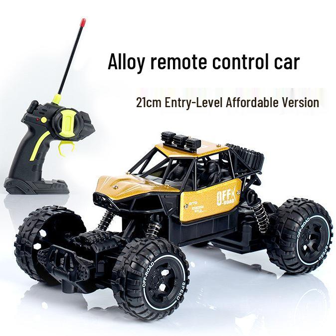 Alloy Off-Road Remote Control Car Toy for Boys Aged 3-6 Years