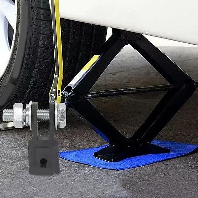 Adaptor cric foarfecă Jack Lift Part Echipament cheie instrument pentru 1/2 inch Drive Socket Off Road 4X4 accesorii auto universal