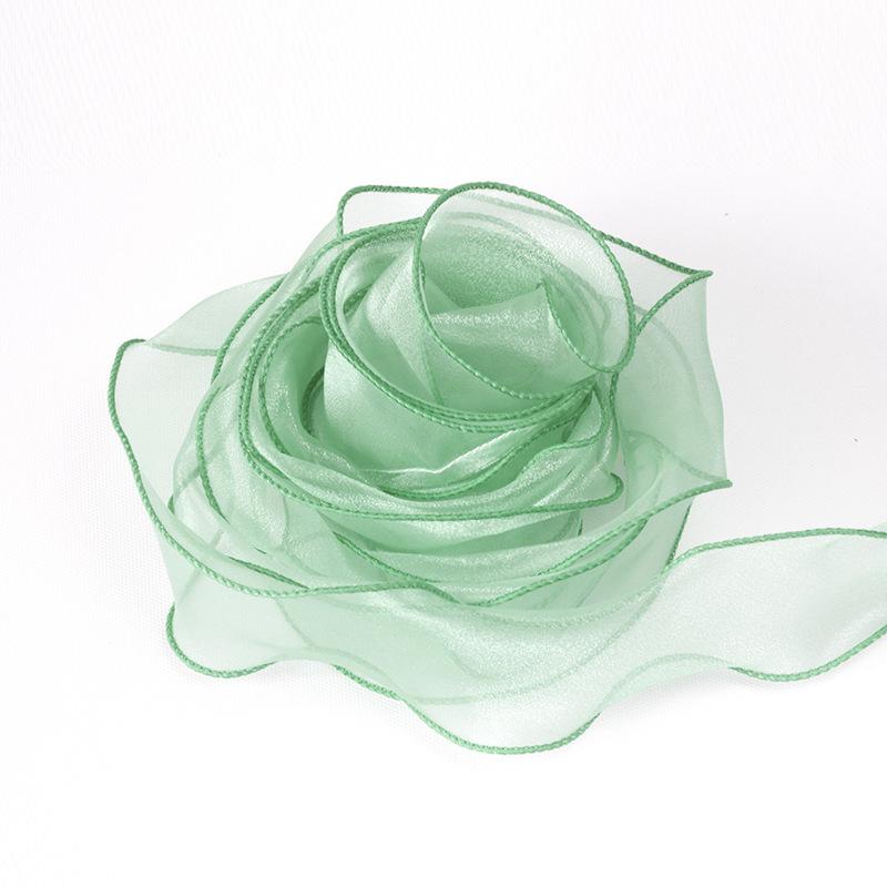 Netuno Nastro In Organza Verde Mela - 12 Mm X 32 M - Perfetto Per Decorazioni Fai Da Te, Matrimoni E Confezioni Regalo