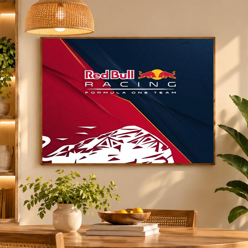 5D Diamond Painting Red Bull Racing DIY Full Drill Diamond Art Kit Home Decoration