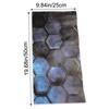 For Honeycomb Design 2x B Pillar Waterproof Decal for Vehicle Customization