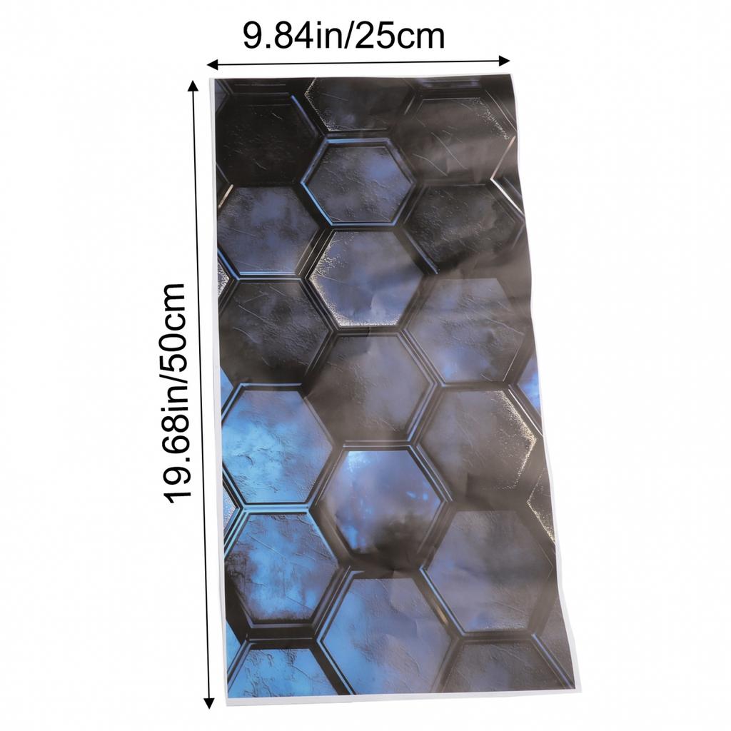 For Honeycomb Design 2x B Pillar Waterproof Decal for Vehicle Customization