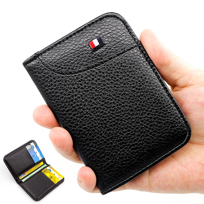 Men's Slim Multifunctional Card Holder - Ultra-thin Wallet Clip & Card Sleeve