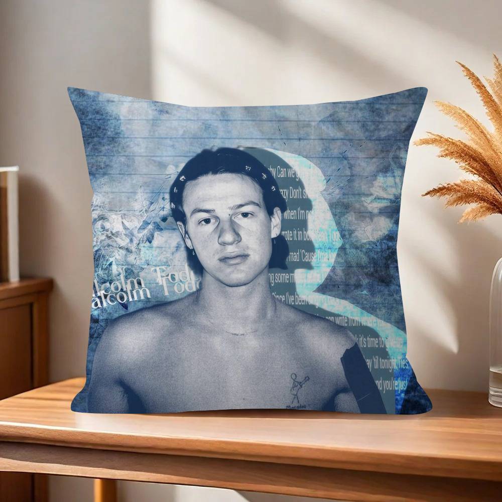 Singer Malcolm Todd Pillow Gift Home Office Decoration Pillow Bedroom Sofa Car Cushion CoverPillow Case