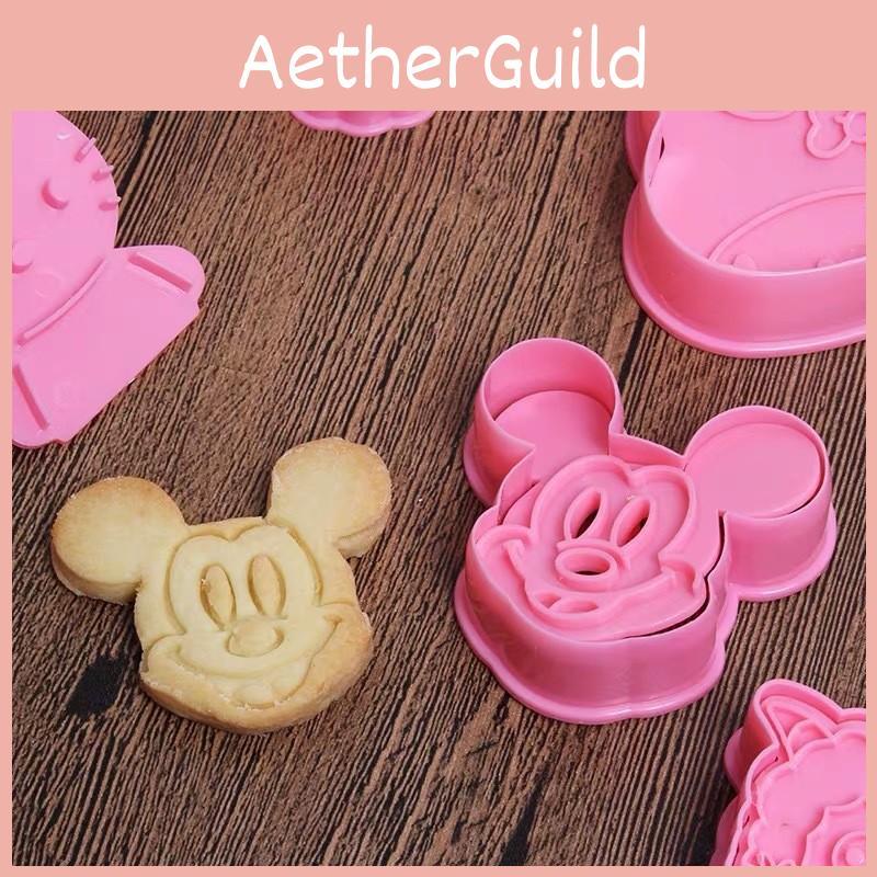 Cartoon 3d Cookie Mold With Animal Shapes For Diy Baking And Holiday Gifts