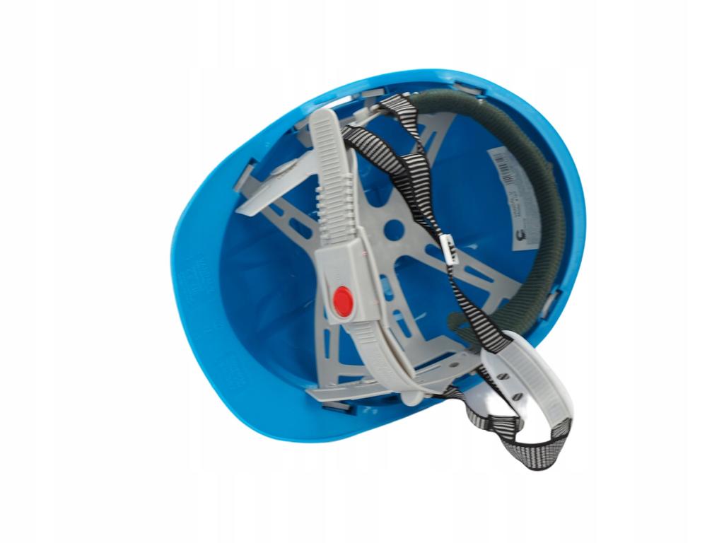 Kask Ochronny Niebieski