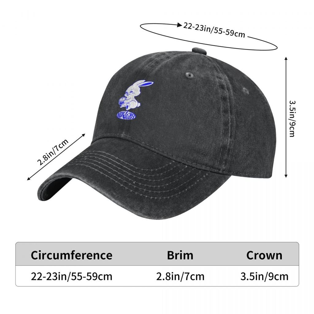 New Jeans Bunny Baseball Cap Bobble Hat Baseball Cap For Men Women'S