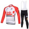 Herren Damen Radsport Trikot Trägerhose Set Atmungsaktiv Langarm Rennrad Outfit