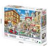 Epoch Jigsaw Puzzle Snoopy In Includes and Score Ticket 1000-Piece "Peanuts Rome" (50x75cm) 12-702s, Glue, Spatula,