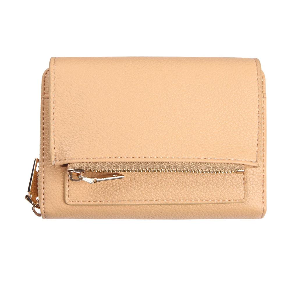 Soft Face Zero Wallet for Women, Short Zipper Bag, Fashionable Handbag, Card Slot Women's Bag