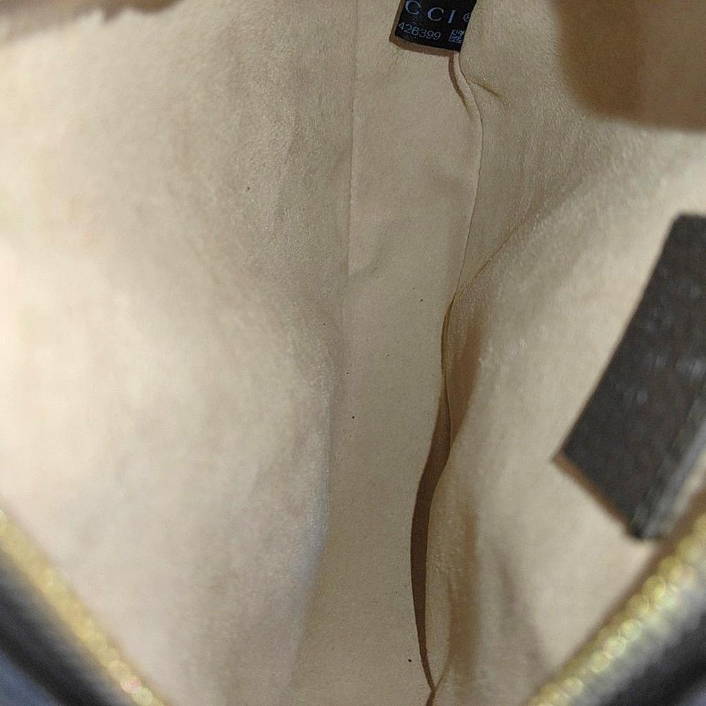 [Pre-Owned] Gucci Ophidia GG Mini Round Bag 'Beige' - Very Good #7WDBC7