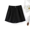 Yihui Women's High-Waist Wide-Leg Suit Shorts