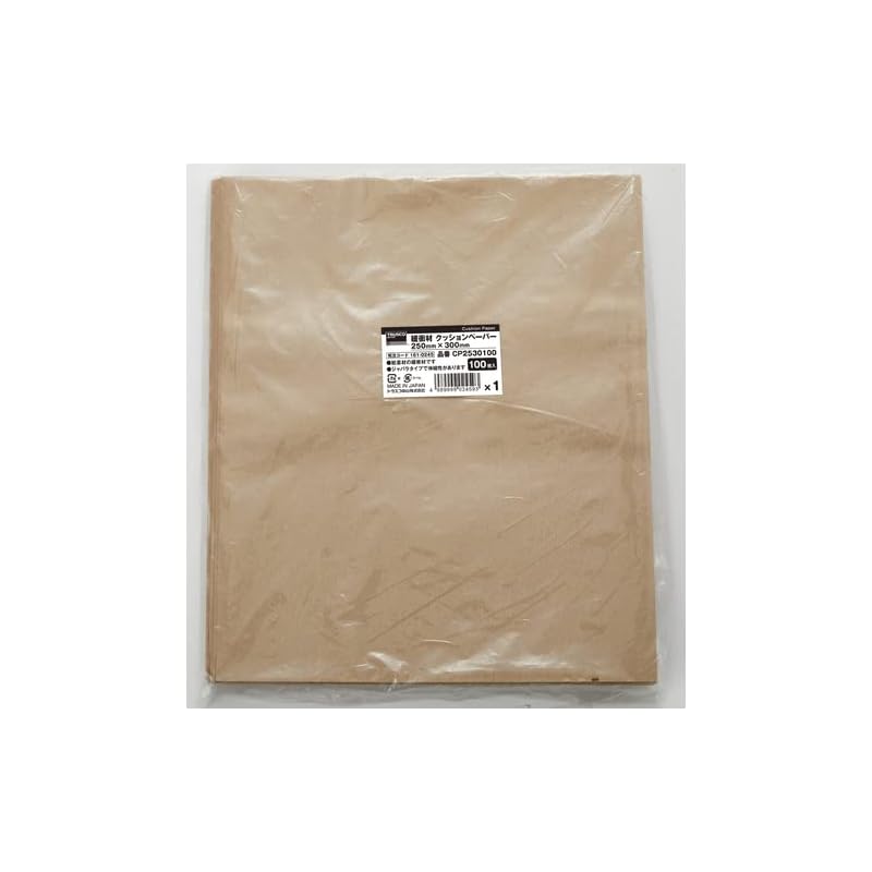 TRUSCO (Trusco) Cushioning Material, Cushion Paper, 250 x 300 mm, 100 sheets, CP2530100