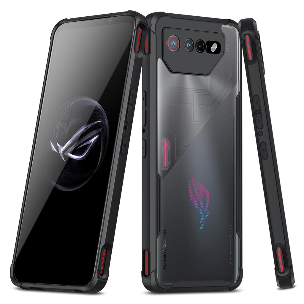 For Asus ROG Phone 6 5G/ROG Phone 7 5G Anti-Scratch Phone Case Hard PC+TPU Phone Cover