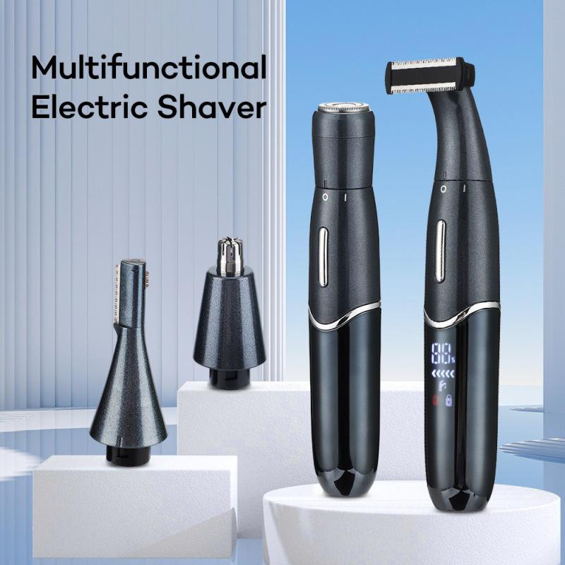 Unisex 4-in-1 Electric Shaver: Private Parts, Legs, Armpits, & Hair Removal Razor