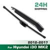 Wiper Rear Wiper Blade & Arm Set Kit For Hyundai i30 MK2 2012 - 2017 Windshield Windscreen Tailgate Window Rain Brush