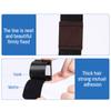 6x Felt Furniture Pads with Hook & Loop Fasteners Wrap-Around Felt Floor Saver Chair Sled Floor Glides Tubing Protector