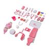 Dentist Toys Set for Toddlers with Music Light Realistic Teeth Accessories Pretend Medical Kit Toys