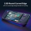 2 Packs Tempered Glass for Valve Steam Deck Console 9H Screen Protector Anti-Scratch Guard Film for Steam Deck Accessories