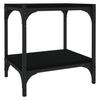 TV Stand Black 40 x 33 x 41 cm Particleboard and Steel