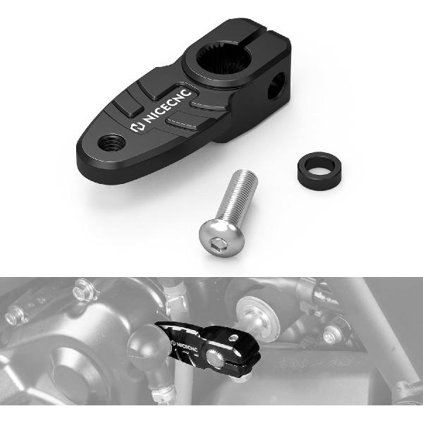 

NICECNC Gear Shift Arm Gear Shifter Mount Bracket Compatible with Yamaha Tenere 700 XTZ700 2019-2024, MT-07 2018-2022, XSR700 2018-2023, Tenere 700 чёрный