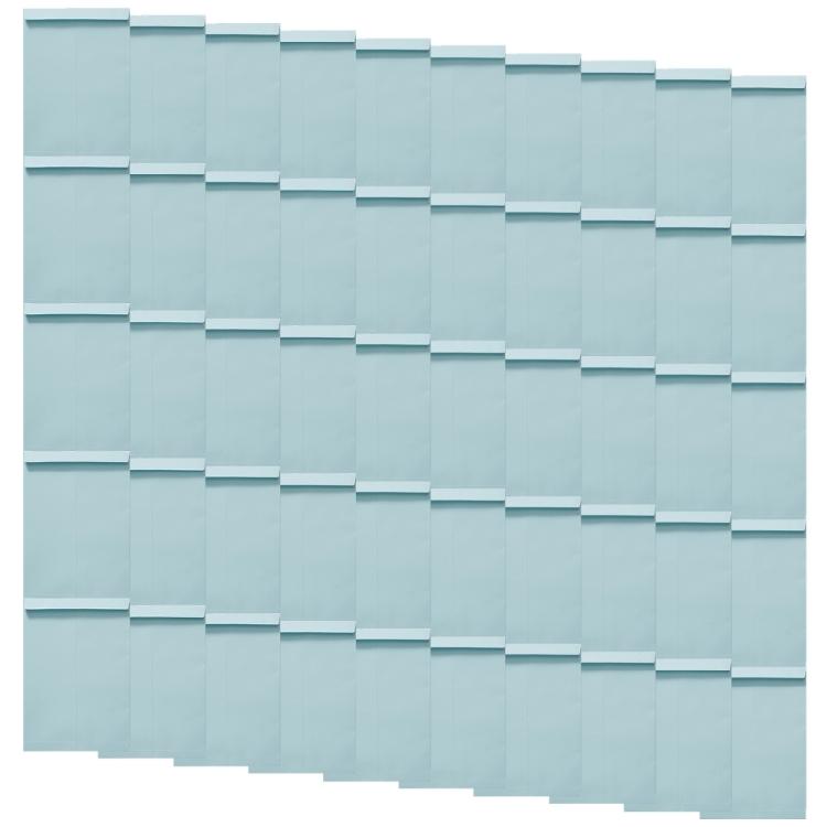 

50Pcs Sealing Envelopes 12.7x9Inch Colorful Document Organiser Envelope for Mailing Wedding Invitation світло-синій колір