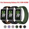 Nylon Loop Strap For Samsung Galaxy Fit 3 Watch Band Bracelet For Galaxy Fit 3 Smart Wristband Replacement Correa Accessories