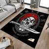 1pc Skull Art Carpet, Office Rug Outdoor Mat Home Decor Area Carpet Festival
