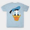Men Black Print T-shirt Happy Donald No-Cut Transfer Paper Print Cotton Tshirt