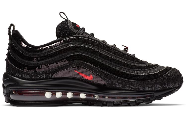 Nike Air Max 97 Sequin Black Red Women's DC1709-060