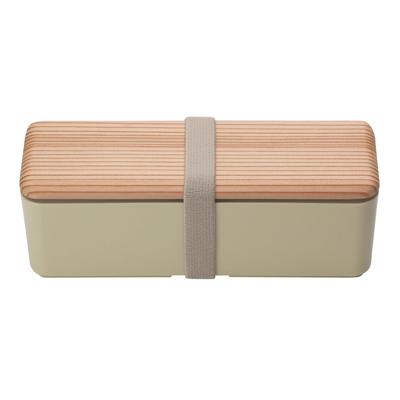 Miyoshi Seisakusho Holzdeckel Bento-Box Tosa Antike Zeder Schmal L Beige BENTO-STORE 0601-0037