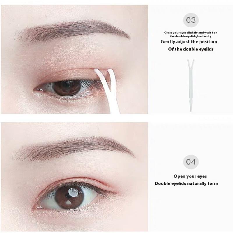 144-960Pcs Adjustable Double Eyelid Tape Lace Mesh Breathable Beauty Eye Patch Transparent Netting Subtle Adjustment