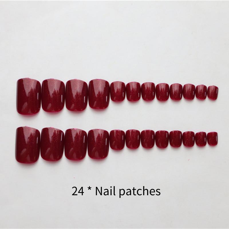 

Женские накладные ногти на пальцы ног, красота, съемные, прочные, модные, передовые