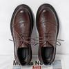 British Style Men's Brogue Shoes Simple Commuting Work Shoes Casual Fashionable Men's Business Shoes Wear-resistant Soles