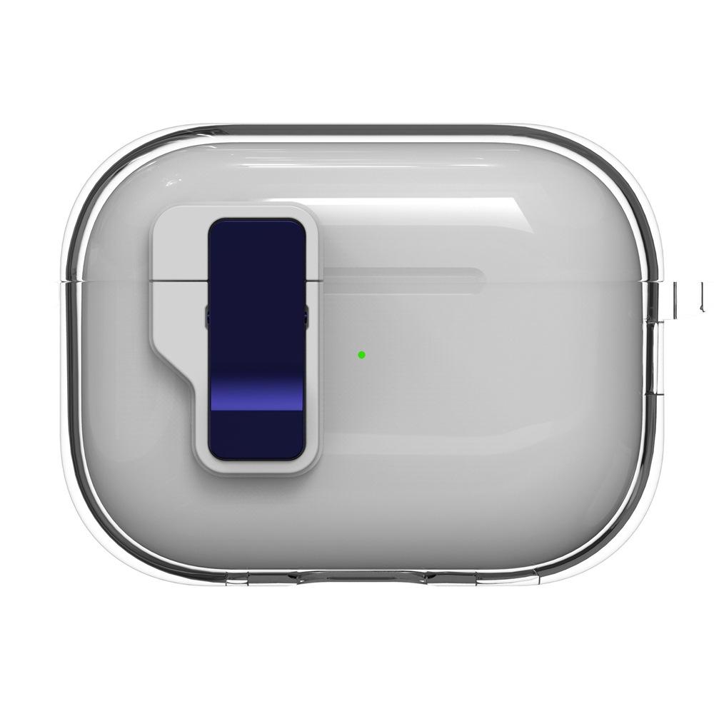 Applicable to AirPods1 Apple Bluetooth headset cover Magnetic automatic switch 1st generation pro1 transparent protective case Simple