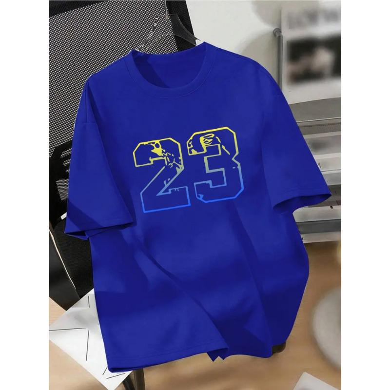 Men's Fashion Casual Sport Trendy Outdoor Crew Neck Short Sleeve T-Shirt