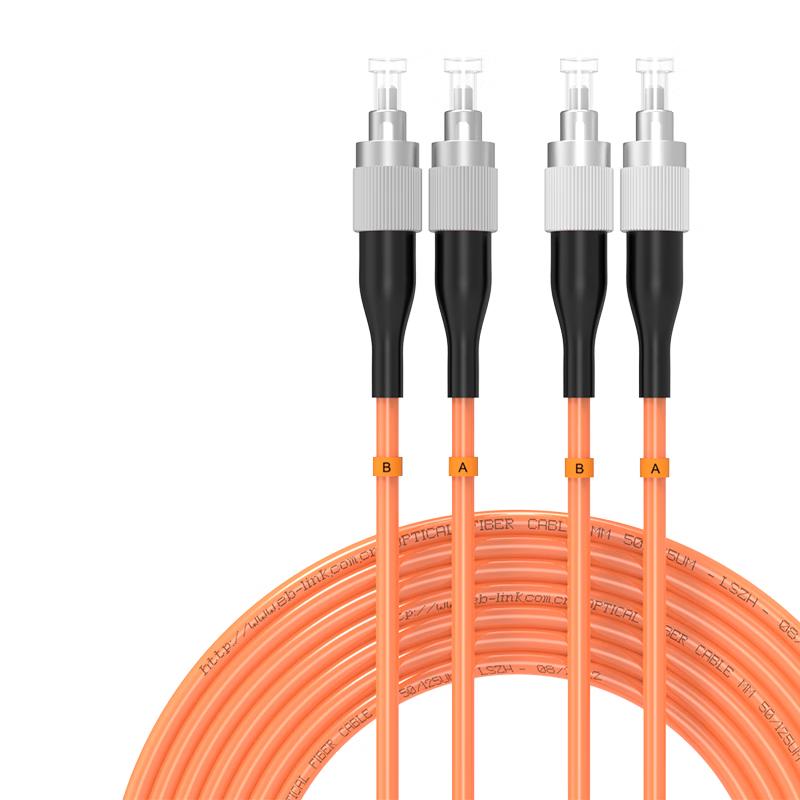 EB-LINK Engineering Telecom-Grade OM2 Duplex Fiber Optic Patch Cable