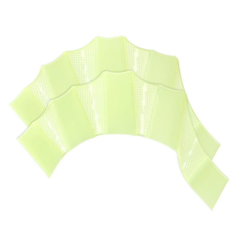 Silicone Swim Fins: Paddling & Diving Hand Sleeves