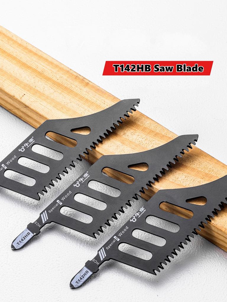 T142HB Curved Jigsaw Blade Flush Cutting Curved Reciprocating Saber Saw Blades For Precision T Shank Precision Jigsaw Blade