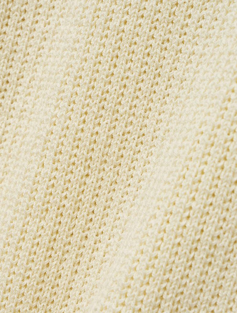 NOIRER Lux Cotton Basic Half Knit (Ivory)