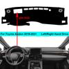 2 Layer Car Dashboard Cover Carpet For Toyota Avalon LHD RHD Rug Pad Carpet Dashmat Sun Shade Car Decoration