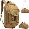 3-Ways Tactical Military Nylon Men Holdall Weekend Travel Duffel Bag Backpack Messenger Shoulder Bags Rucksack Handbag