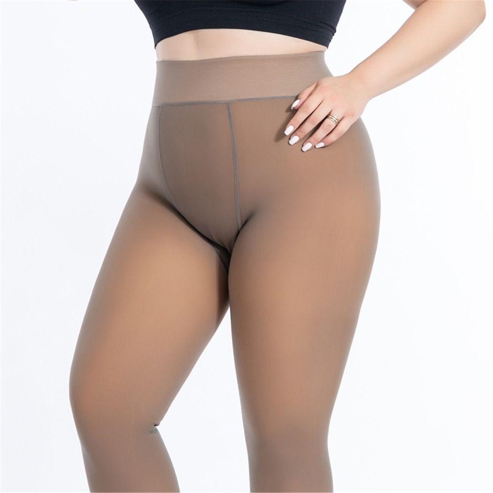 Thermal Pantyhose Tights Plus Size Women's Winter Tights Tights Stockings Warm Fleece Pantyhose