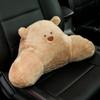 Cute Bear Animal Car Headrest Pillow Lovely Auto Seat Head Support Neck Protector Cushion Plush Automobiles Lumbar Rest Car Kits