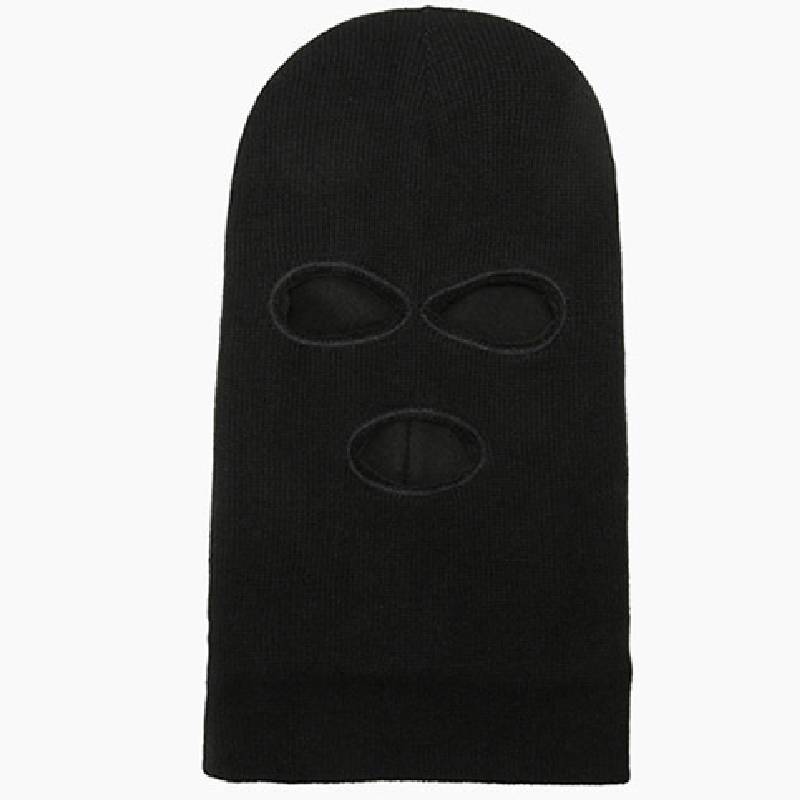 Eyed Cap Three Knitted Hat Winter Warmth All Inclusive Caps Breathable Gift