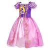 Rapunzel Carnival Costume 5-6 Years 120cm 3 Accessories Purple Pink Children Role Play Dress for Halloween Christmas Children's Day