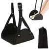 1Pc Adjustable Height Foot Rest Airplane Footrest High Quality Foam Portable Travel Footrest Carry-On Foot Rest