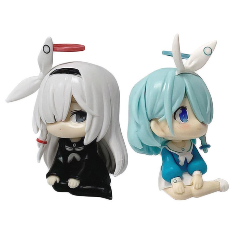 Hot Blue Archive Plana Arona Figure Pvc Anime Collect Anime Characters Ornaments Cute Cartoon Festival Christmas Gift