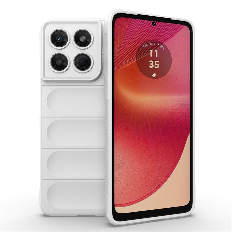 Měkký pocit na pokožce Flexibilní silikonové pouzdro pro Motorola Moto G37 G47 G57 Power G67 G77 Ochranný kryt Nárazuvzdorné Fundas Coque