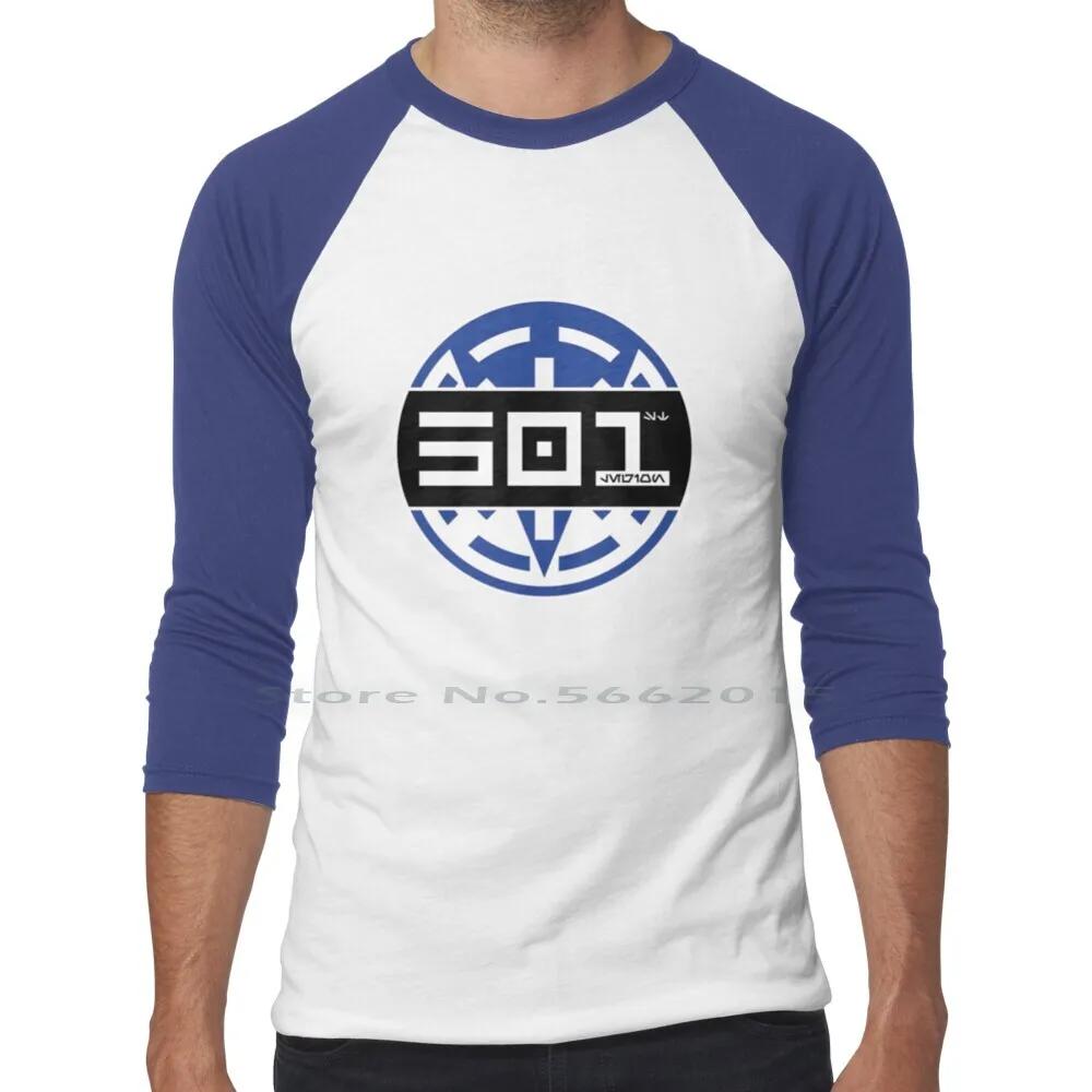 Legion Logo T-Shirt 100% Baumwolle Clone Wars Symbol Patch Film Anakin Clan Clonewars Jeddii Rex Sith Staarrs Wars Legion Logo